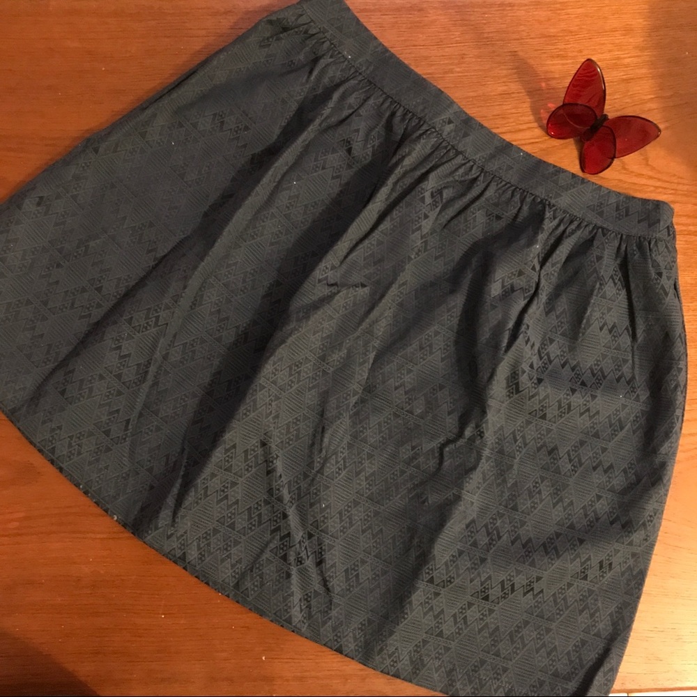 Navy blue skirt